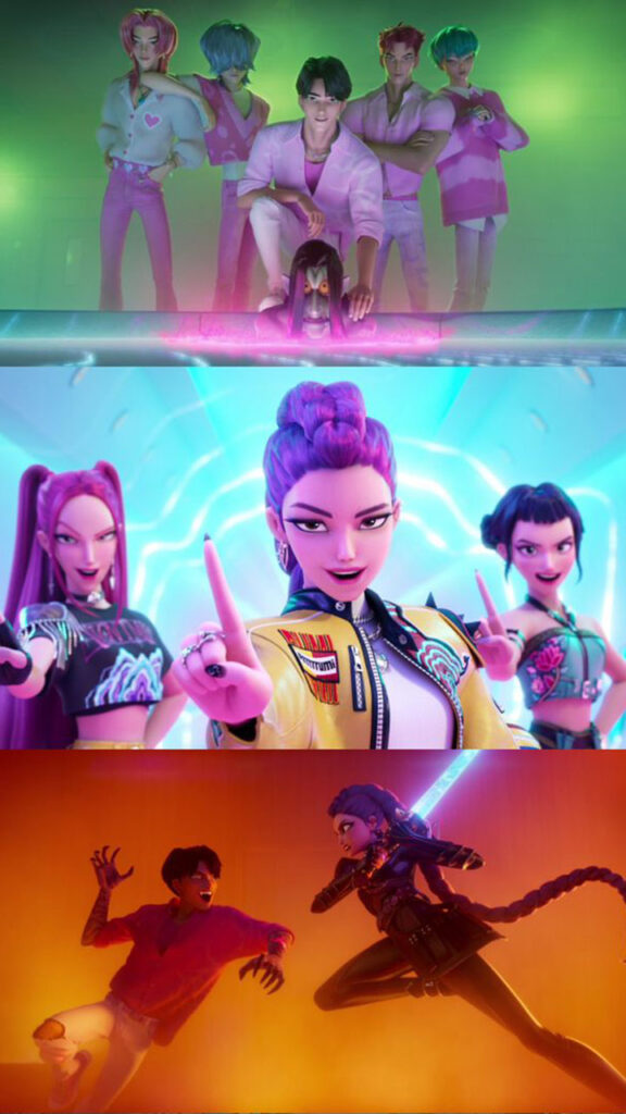 Personajes K-pop demon hunters